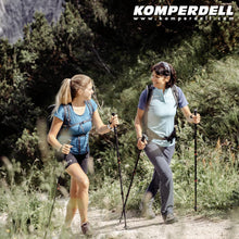 Load image into Gallery viewer, Komperdell Carbon C3 Pro Power Lock Trekking Poles 1-Pair w/Straps & Baskets