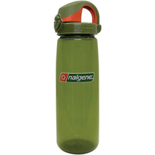Load image into Gallery viewer, Nalgene Sustain OTF On-The-Fly 24 oz Bottle Juniper w/Orange Cap 5565-3624