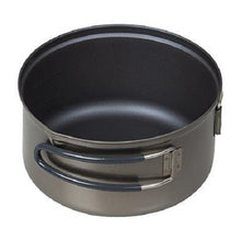 Load image into Gallery viewer, Evernew Ultralight Titanium Ti NS Non-Stick Pot 0.9L w/Lid & Handles ECA422
