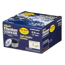 Load image into Gallery viewer, Evernew Ultralight Titanium Ti NS Non-Stick Pot 0.9L w/Lid & Handles ECA422