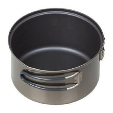 Load image into Gallery viewer, Evernew Ultralight Titanium Ti NS Non-Stick Pot 1.3L w/Lid & Handles ECA423