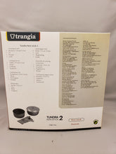 Load image into Gallery viewer, Trangia Tundra 2 Non-Stick Camping Set w/Saucepans, Lid, Pot Lifter, Cover Sack