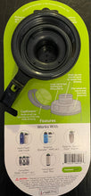 Load image into Gallery viewer, Human Gear CapCAP+ Narrow & Wide Mouth Bottle Cap Nalgene CamelBak Purple/Gray HG0520-PUR