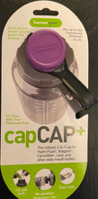 Load image into Gallery viewer, Human Gear CapCAP+ Narrow & Wide Mouth Bottle Cap Nalgene CamelBak Purple/Gray HG0520-PUR