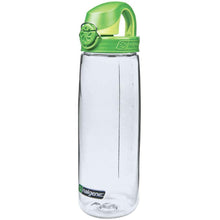 Load image into Gallery viewer, Nalgene Sustain OTF On-The-Fly 24 oz Bottle Clear w/Sprout Green Cap