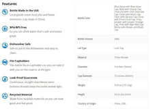 Load image into Gallery viewer, Nalgene Sustain OTF On-The-Fly 24 oz Bottle Charcoal w/Lime Green Cap