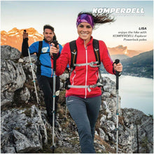 Load image into Gallery viewer, Komperdell Explorer Contour Power-Lock Trekking Poles 1-Pair w/Straps & Baskets