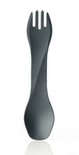 Load image into Gallery viewer, Human Gear GoBites Uno Spoon/Fork Combo Utensil Gray - Sturdy BPA-Free Nylon