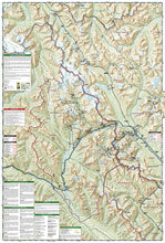 Load image into Gallery viewer, National Geographic Trails Illustrated Alberta/BC Canada Banff North Map TI00000901