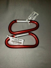 Load image into Gallery viewer, Liberty Mountain Multi-Biner 70mm (2.76") HA Aluminum Carabiners Red 2-Pack