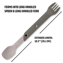 Load image into Gallery viewer, UCO Switch Spork Utensil Set w/Tether Sand Stone F-SP-SWITCH