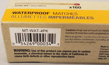 Load image into Gallery viewer, New UCO Waterproof Safety Matches MT-WAT-4PK