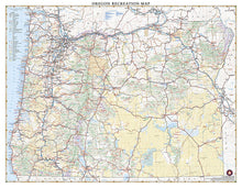 Load image into Gallery viewer, National Geographic Benchmark Oregon OR Recreation Map BE0BENORRM