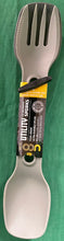 Load image into Gallery viewer, New UCO Utility Spork 2-Pack Bulk Green / Charcoal F-SP-UT-2PKBULK