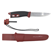 Load image into Gallery viewer, Morakniv Companion Spark Knife w/Sheath Red Retail M-13571