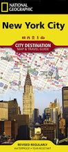 Load image into Gallery viewer, National Geographic City Destination Map New York City NY DC00620552