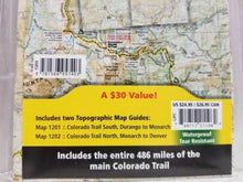Load image into Gallery viewer, Colorado Trail Topographic Map Guide Bundle Pack TI01021196B