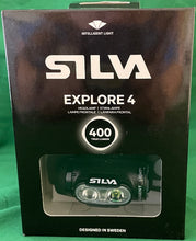 Load image into Gallery viewer, Silva Explore 4 Headlamp 400 Lumen Flashlight w/Batteries 37822