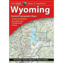 Load image into Gallery viewer, Delorme Wyoming WY Atlas & Gazetteer Map Newest Edition Topo / Road Maps