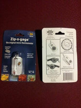 Load image into Gallery viewer, Sun Zip-O-Gage Micro Thermometer Zipper-Pull Temperature Backpacking 402