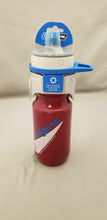 Load image into Gallery viewer, Nalgene Draft Squeezable Bicycle Water Bottle Berry w/Gray Cap - Fits Bike Cage