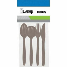 Load image into Gallery viewer, Olicamp Knife-Fork-Teaspoon-Soupspoon BPA-Free Utensil Ultralight Cutlery 4-Pack