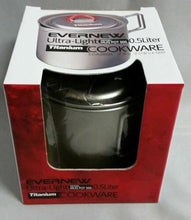 Load image into Gallery viewer, Evernew Titanium Ti Ultralight Mug Pot 500 550ml w/Pour Spout/Lid/Handles ECA537