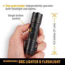 Load image into Gallery viewer, UCO Rechargeable Arc Lighter & LED Flashlight MT-TORCH-ARC