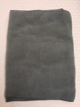 Load image into Gallery viewer, Equinox Collared Lemming 11.5" x 60" Fleece Scarf Dove Gray MFG903