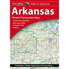 Load image into Gallery viewer, Delorme Arkansas AR Atlas & Gazetteer Map Newest Edition Topographic / Road Maps