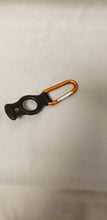 Load image into Gallery viewer, Bison Designs Bottle Bandit Bottled Water Carrier w/6cm Orange Carabiner
