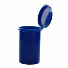 Load image into Gallery viewer, Snap-Cap 2oz Hinged-Lid Blue Jar/Container 3-Pack - Made in USA--BPA Free