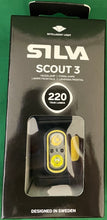 Load image into Gallery viewer, Silva Scout 3 Headlamp 220 Lumen Flashlight w/Batteries 37978