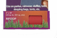 Load image into Gallery viewer, Kenyon K-Tape 3" x 18" Red Ripstop Nylon Adhesive-Backed Repair Tape