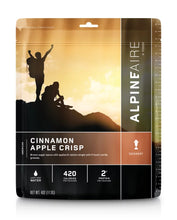 Load image into Gallery viewer, AlpineAire Cinnamon Apple Crisp w/French Vanilla Camping Food Pouch 60215