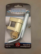 Load image into Gallery viewer, Shoreline Marine Trailer Hitch Coupler Latch Lock w/5/8" Receiver Pin & 2 Keys