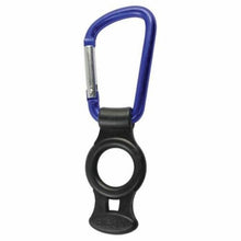 Load image into Gallery viewer, Bison Designs Bottle Bandit Bottled Water Carrier w/7cm Purple Carabiner