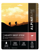 Load image into Gallery viewer, AlpineAire American Style Hearty Beef Stew Freeze Dried Camping Food Pouch 60400