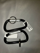 Load image into Gallery viewer, Liberty Mountain Multi-Biner 80mm (3.15") HA Aluminum Carabiners Black 2-Pack