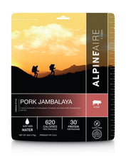Load image into Gallery viewer, AlpineAire Spicy Pork Jambalaya w/Rice Freeze Dried Camping Food Pouch 60600