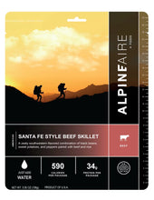 Load image into Gallery viewer, AlpineAire Santa Fe Beef Skillet Freeze Dried Camping Food Pouch 60435