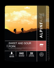 Load image into Gallery viewer, AlpineAire Asian Sweet & Sour Pork w/Rice Freeze Dried Camping Food Pouch 60610