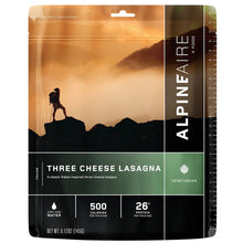 Load image into Gallery viewer, AlpineAire Classic Three Cheese Lasagna Freeze Dried Camping Food Pouch 60102