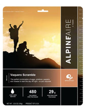 Load image into Gallery viewer, AlpineAire Vaquero Scramble w/Eggs & Potatoes Freeze Dried Camp Food Pouch 60140