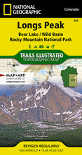 Load image into Gallery viewer, National Geographic Colo Rocky Mountain NP Map Bundle TI01020585B