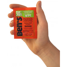 Load image into Gallery viewer, Ben's 30% DEET Wilderness Repellent Wipes 12-Pack 0006-7085