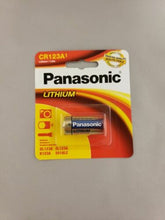Load image into Gallery viewer, Panasonic CR123A Lithium 3V Camera Photo Battery 1-Pack CR17345-DL/EL123A-K123A