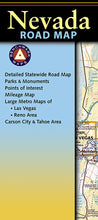 Load image into Gallery viewer, National Geographic Benchmark Nevada NV Recreation Map BE0BENNVRD