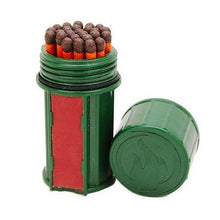 Load image into Gallery viewer, NEW UCO Stormproof Match Case Kit Dark Green Plastic Matchbox 2-Pack