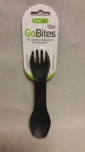 Load image into Gallery viewer, Human Gear GoBites Uno Spoon/Fork Combo Utensil Gray - Sturdy BPA-Free Nylon